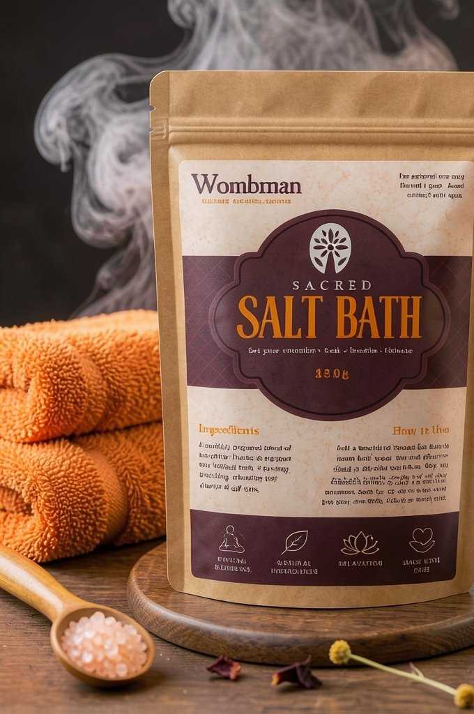 Wombman Sacred Salt Bath Package